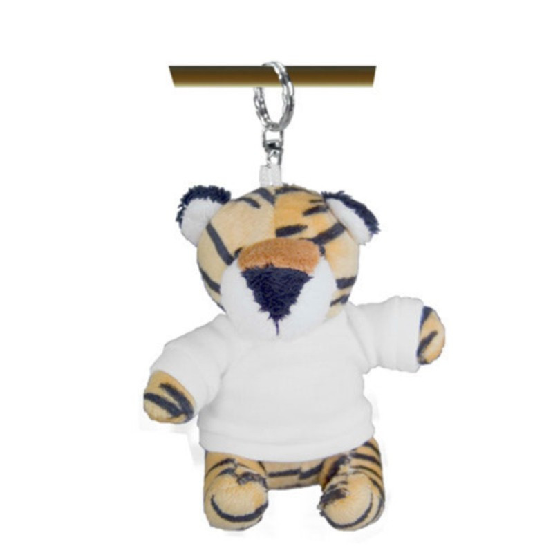 PORTACHIAVI PELUCHE TIGRE