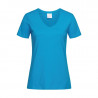 T-SHIRT DONNA COLLO A V PERSONALIZZATA