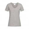 T-SHIRT DONNA COLLO A V PERSONALIZZATA